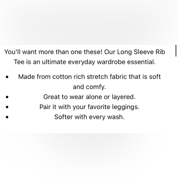 White Ribbed Kids Long Sleeve Shirt by boutique brand Lovely Littles - Picture 3 of 6